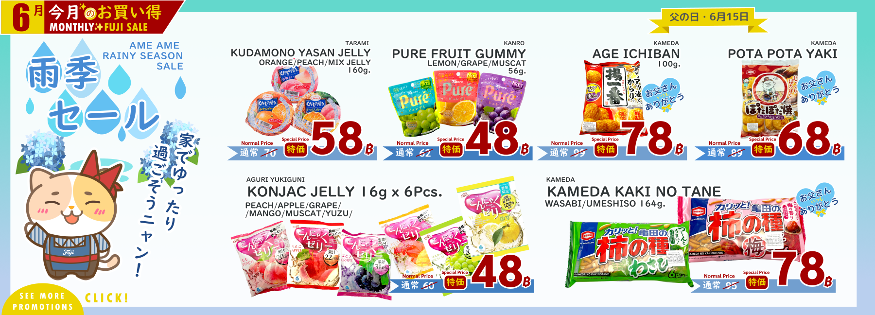 June 2025 Promotion Monthly Fuji Sale!!