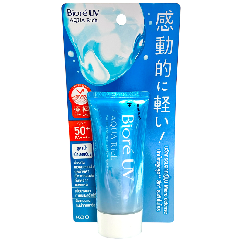 บิโอเรUVอะควาริชวอเตอร์รีเอสเซ้นส์SPF50+ PA++