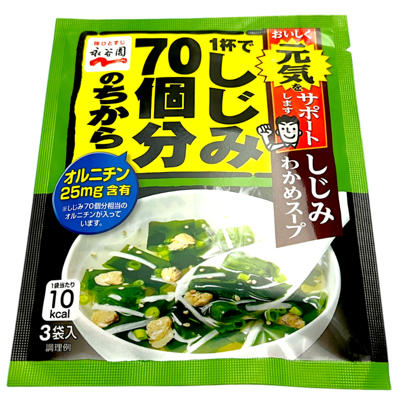IPPAI DE SHIJIMI 70KOBUN NO CHIKARA SHIJIMI WAKAME SOUP 12G