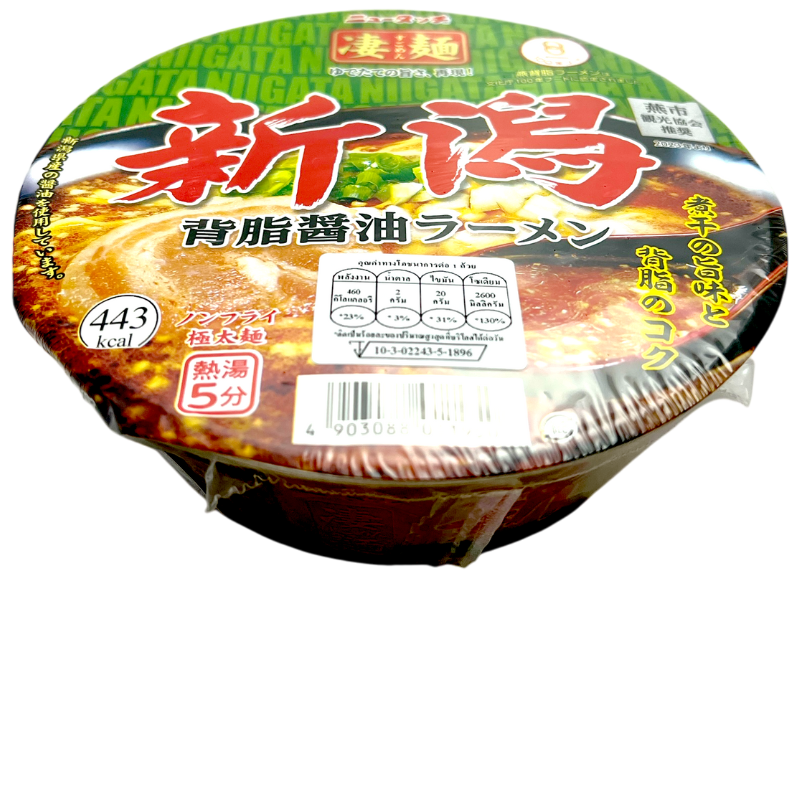 SUGOMEN NIGATA SEABURA SYOYU RAMEN 124G.(INSTANT NOODLE)