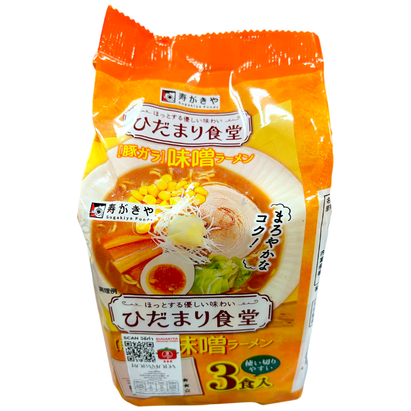 SUGAKIYA HIDAMARI RAMEN MISO P.3 270G