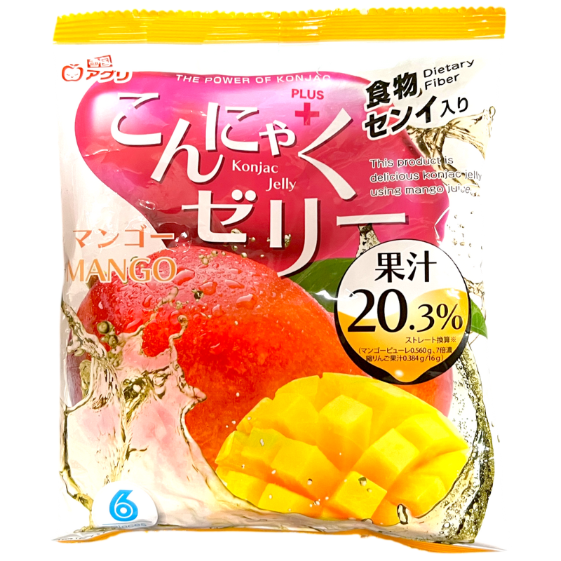 KONJAC JELLY MANGO 16Gx6Pcs