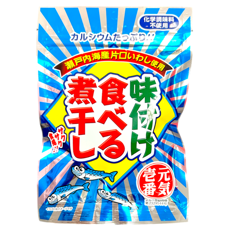 Okabe Ajitsuke Taberu Niboshi 50g. 