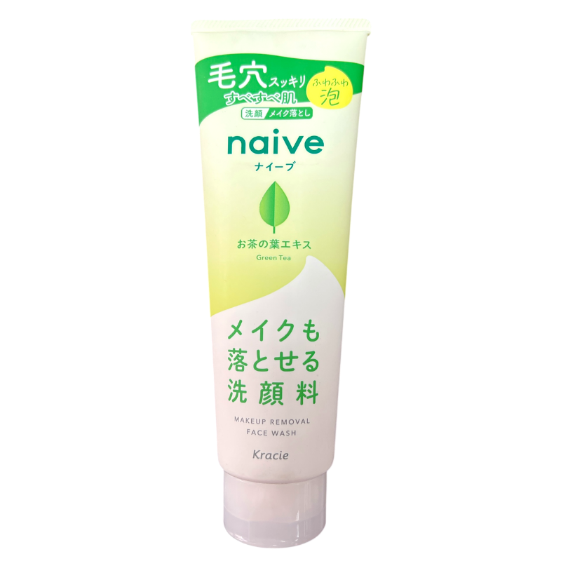 NAIVE Makeup Removal Face Wash Foam Tea 