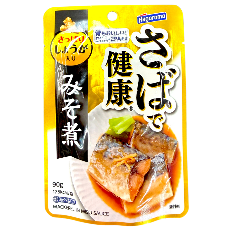 Mackerel Fillet In Miso Sauce With Ginger 90g.