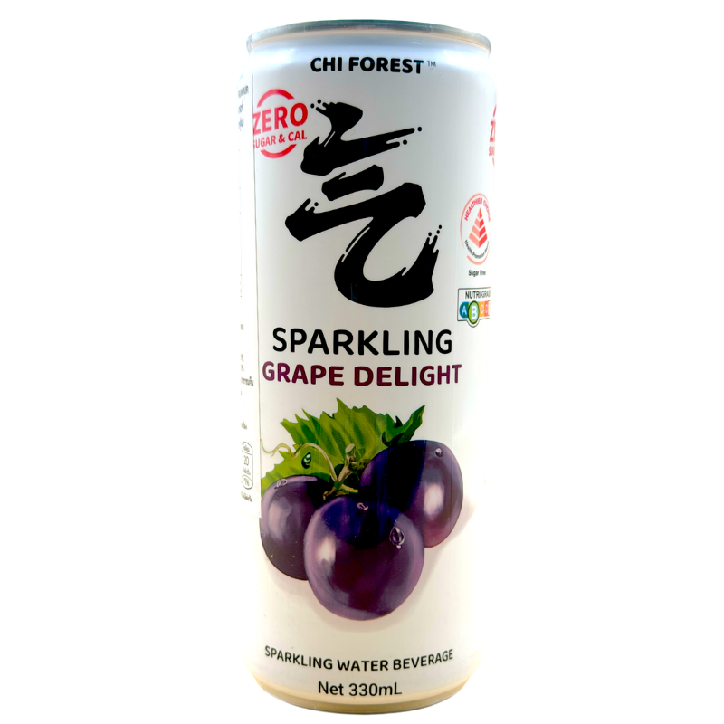 CHI FOREST Sparlking Water Grape 300ml