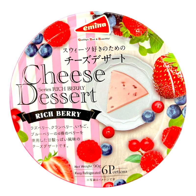 EMINA Cheese Dessert Rich Berry 90g.