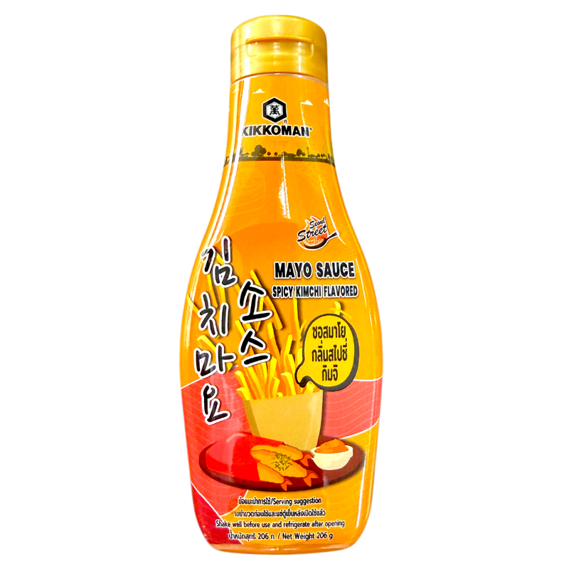 KIKKOMAN Spicy Kimchi Mayo Sauce 206g.