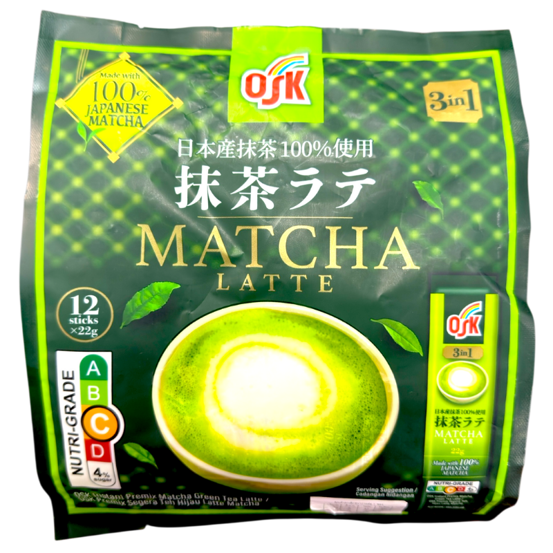 OSK 3in1 Matcha Latte 264g.