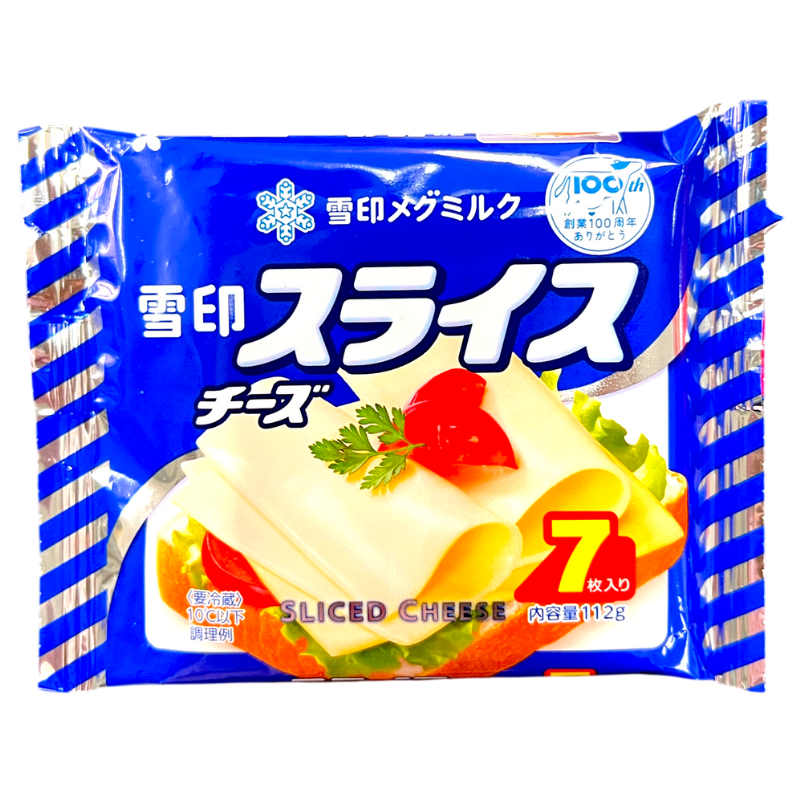 SNOW BRAND Sliced Cheese 112g.