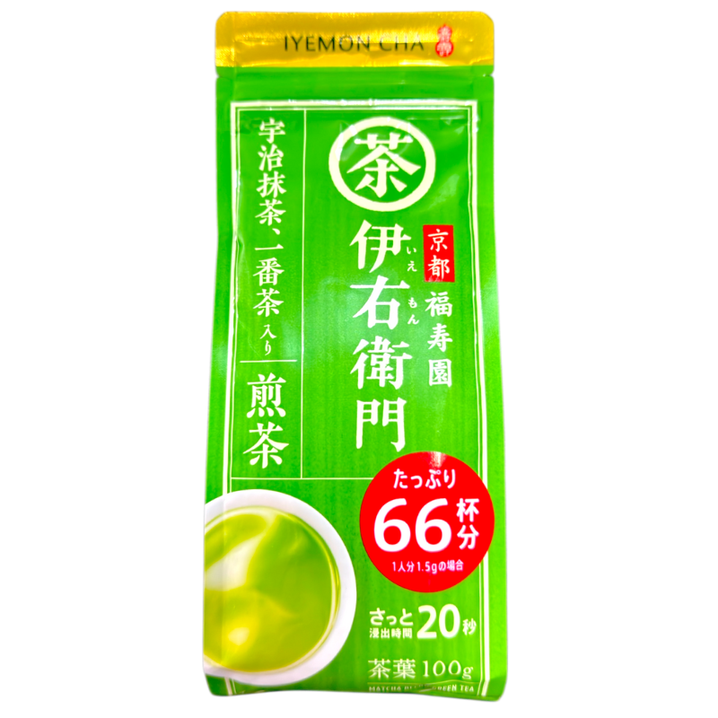 UJINOTSUYU Iyemon Cha Matcha Iri Sencha