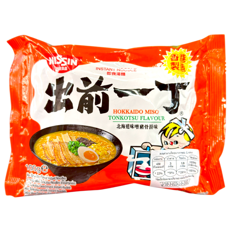 NISSIN Miso Tonkotsu Ramen 100g.