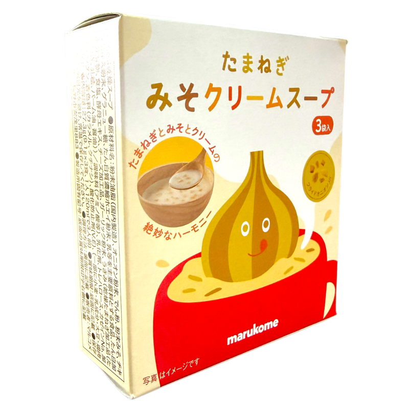 MARUKOME Tamanegi Miso Cream Soup 27g. 