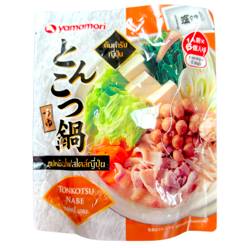 YAMAMORI Tonkotsu Nabe Soup 27ml.x6P 