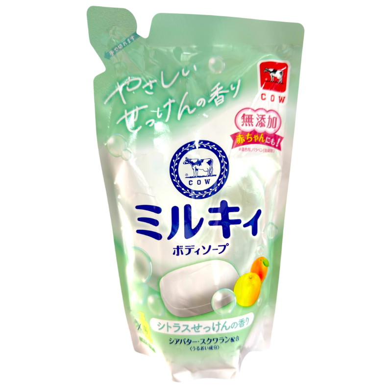 COW Body Soap Citrus Soap 360ml. Refill 