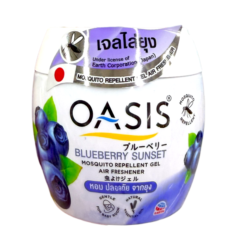 OASIS Mosquito Repellent Gel Blueberry Sunset 