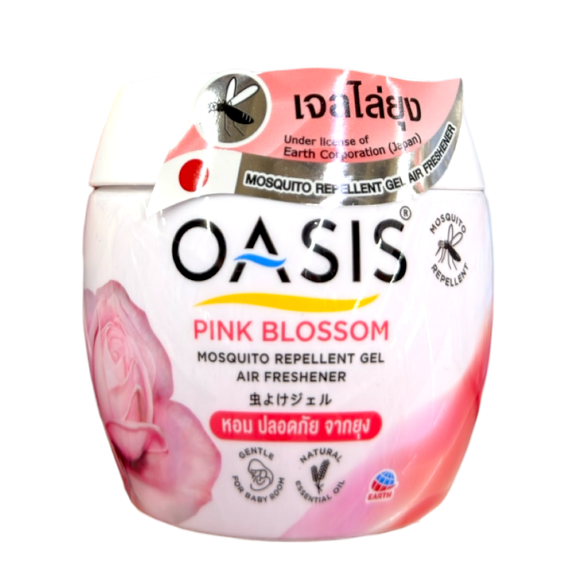 OASIS Mosquito Repellent Gel Pink Blossom