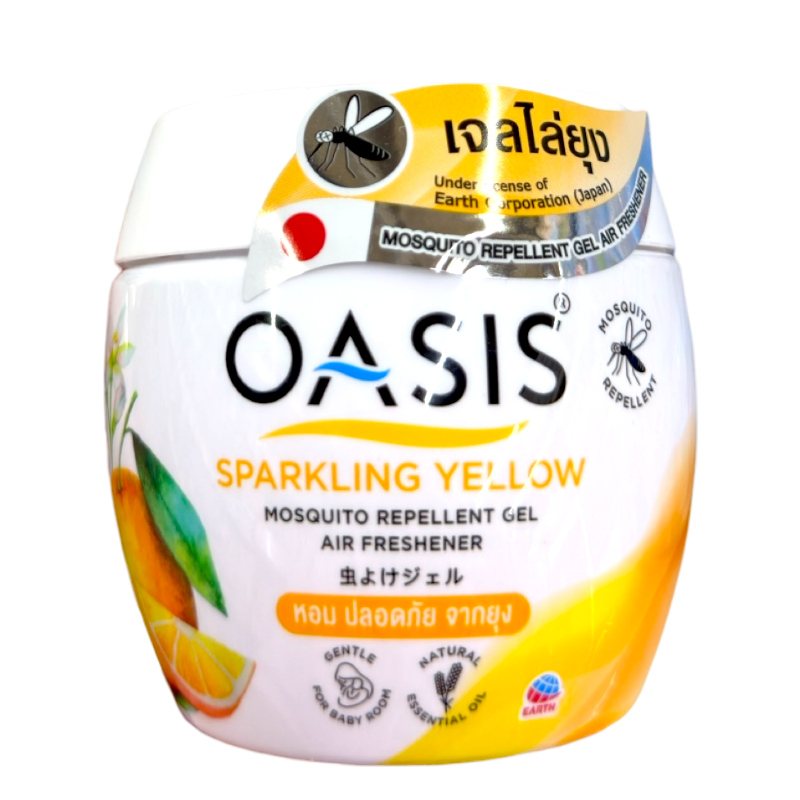 OASIS Mosquito Repellent Gel Sparkling Yellow 