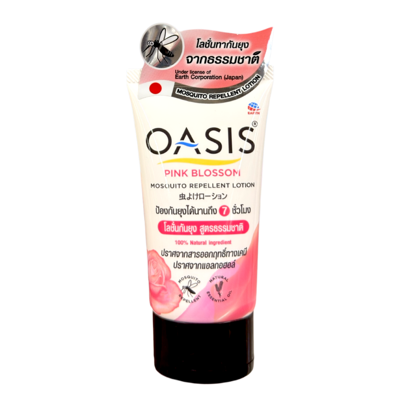 OASIS Mosquito Repellent Lotion Pink Blossom 