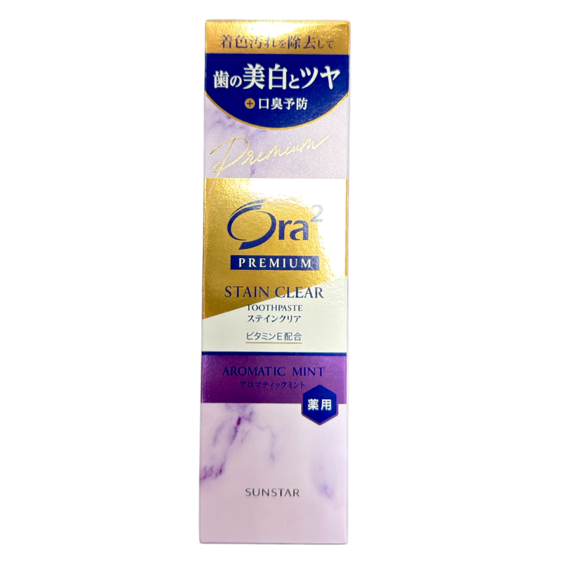 ORA2 Premium Stain Clear Aromatic Mint 100g. 
