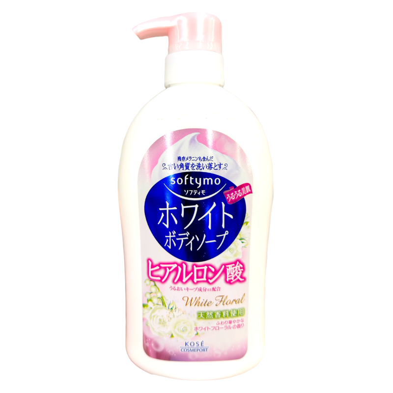 SOFTYMO White Body Soap Hyaluron 600ml 